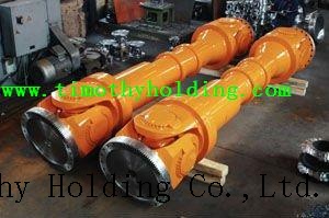 Universal joint shafts for steel rolling mills